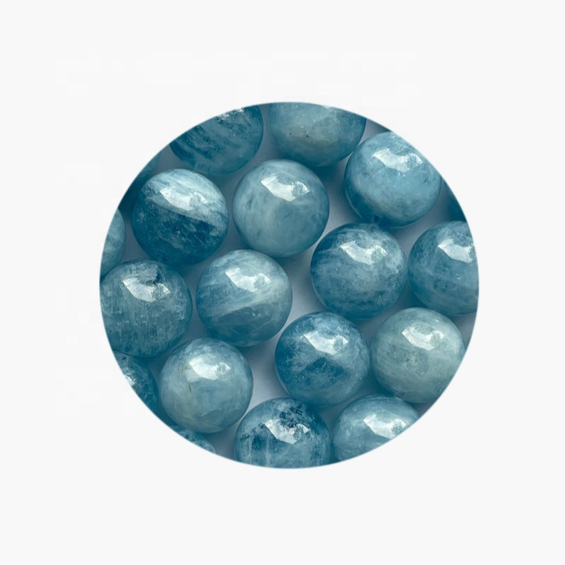 Aquamarine پٿر جي گارڊ خوبصورت نيري رنگ جو رنگ کير پيئيرنيفيرين ايڇ ايڪوميئر 31