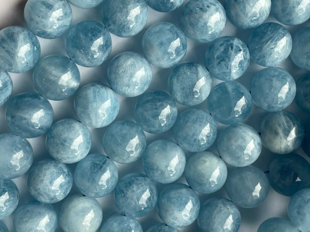 Aquamarine پٿر جي گارڊ خوبصورت نيري رنگ جو رنگ کير پيئيرنيفيرين ايڇ ايڪوميئر 11