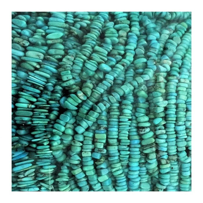 Turquoise stone jewelry  Natural Turquoise Beads Strands Nugget 9
