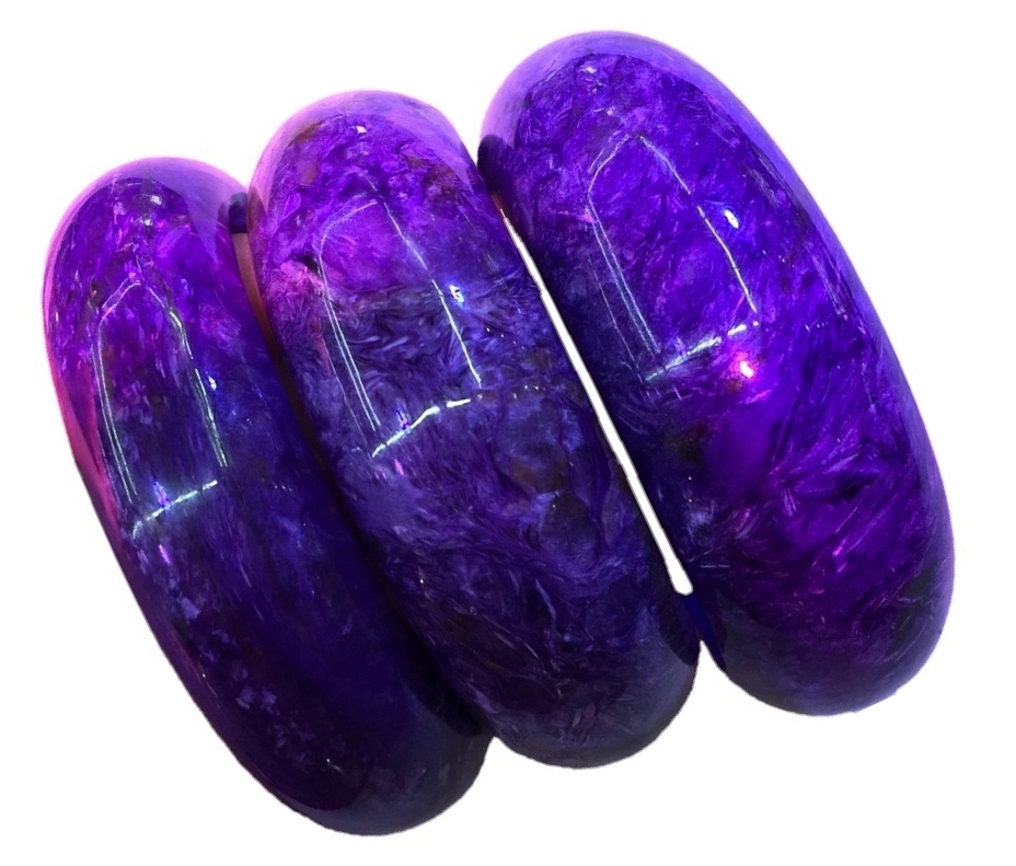 Brazalete de piedras preciosas naturales del brazalete natural ruso del brazalete de gemas naturales sin teñir 27