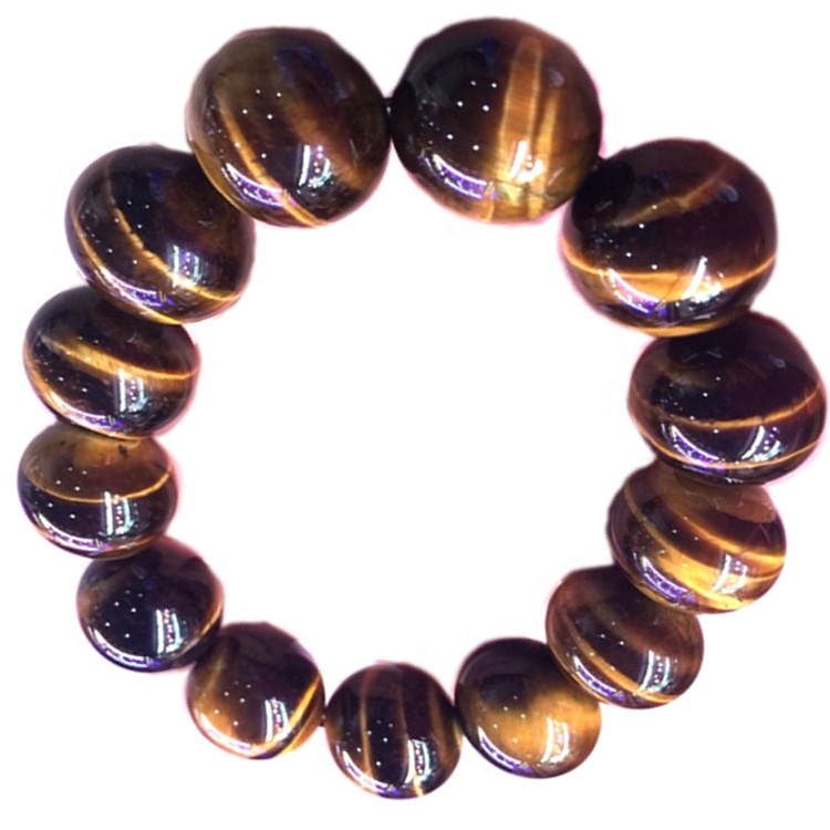 I gioielli per perline dell'occhio della tigre fanno all'ingrosso dell'occhio naturale della tigre 4mm 6mm 8mm 12