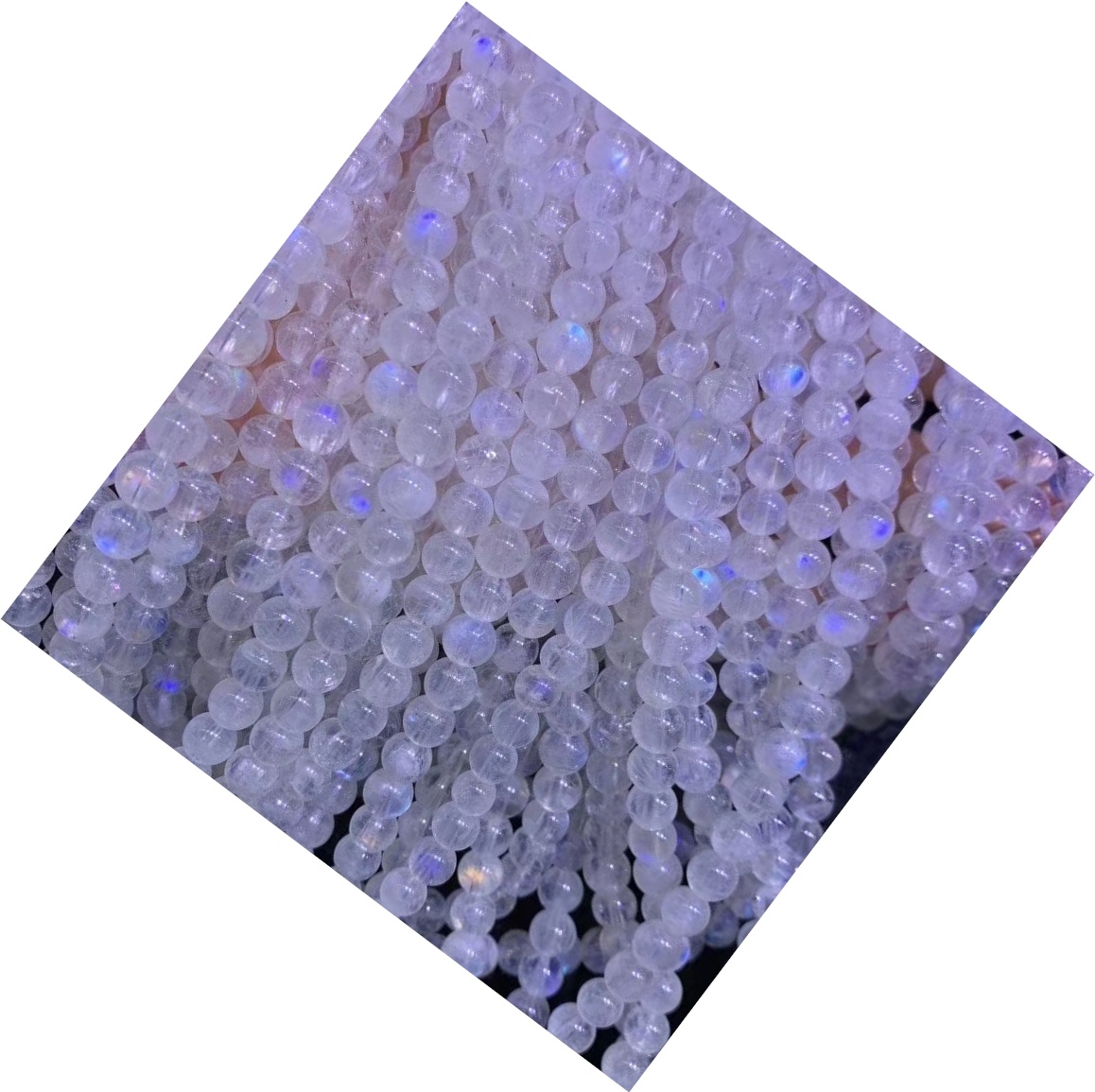 Natural Crystal Gemstone umferð lausar perlur fyrir skartgripi 30