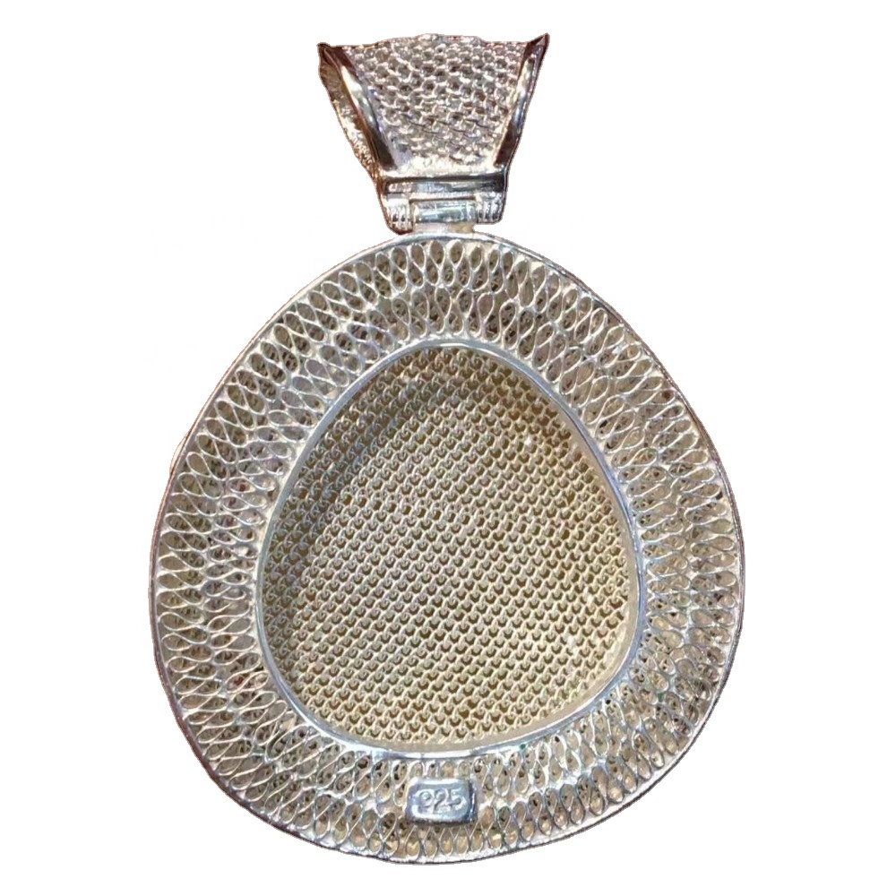 Vevela vevela 925 Silver Pendent Pandud Amber Asberry 9