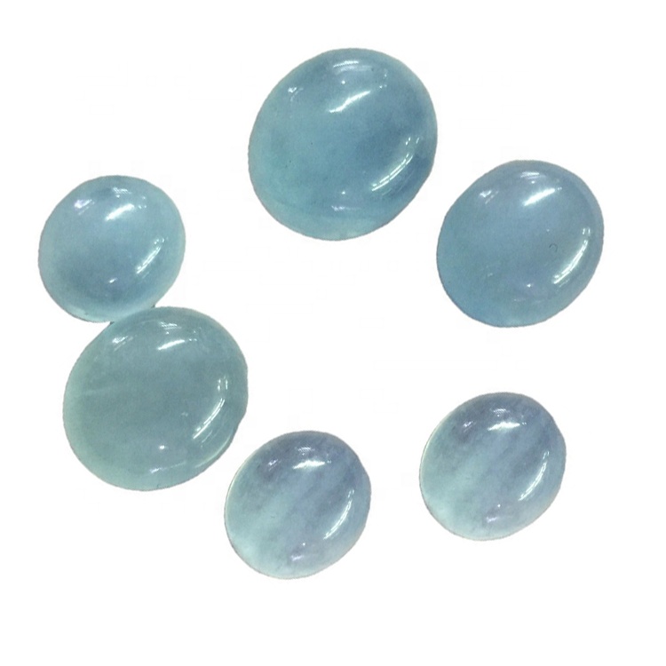 圆形乳白色6mm 8mm 10mm 12mm 14mm 16mm Cabochon AAA优质乳白色蓝绿色abochon 9