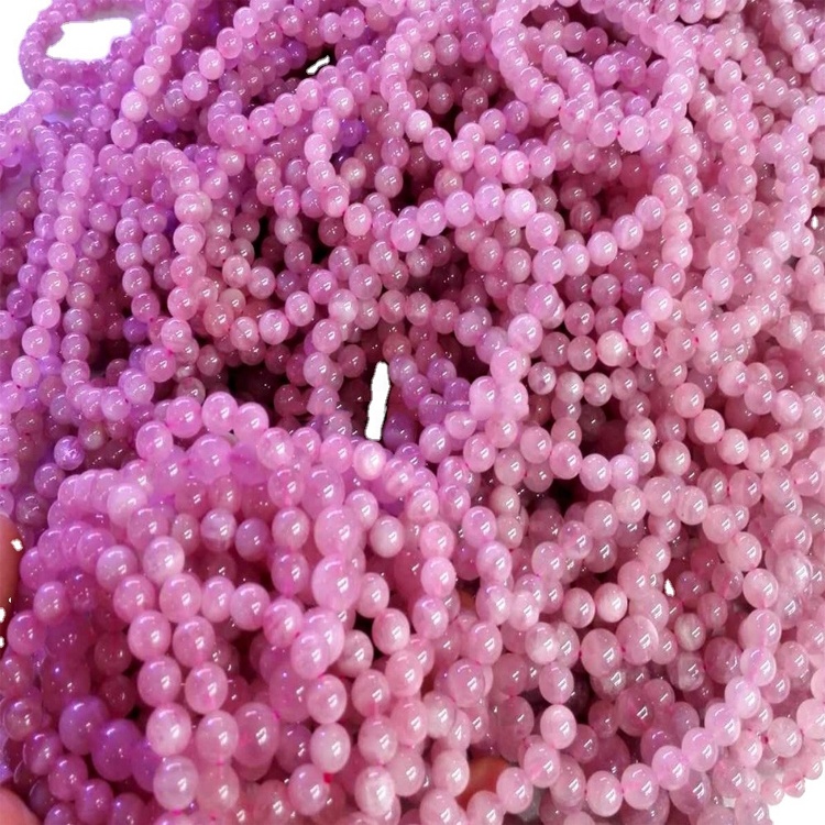 6mm 8mm 10mm 12mm nice Round Madagascar Rose byzylyk kuarc gur byzylyk 9