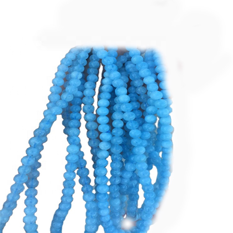 16inch strings cilësi të ndryshme akuamarine rrumbullakët rrumbullakët për bizhuteri 7