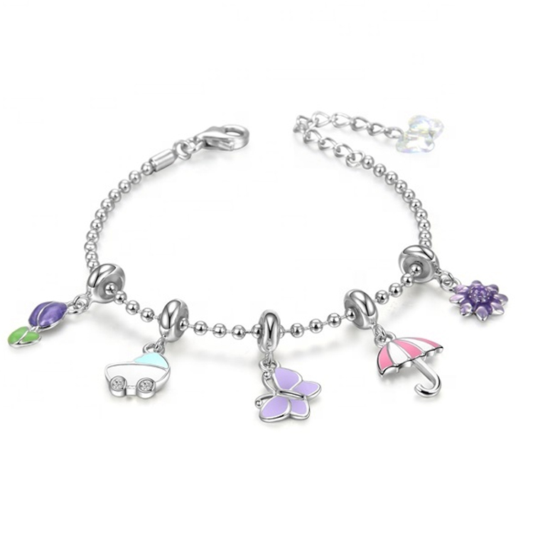 2021 New Emberning Shiny Lind Charm Swortch Craststal Braclet Banging Agnaque Brique Cronke Close Surloy Craft mafai ona faia zinc 12