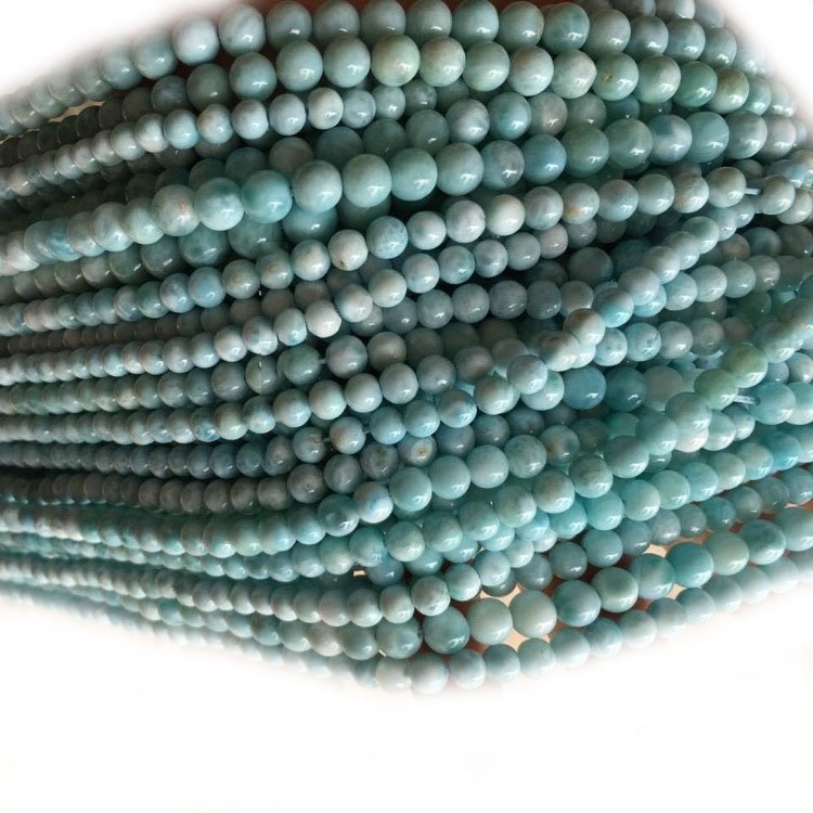 Borong semulajadi Larimar Gemstone Manik pelanggan saiz dan bentuk 9