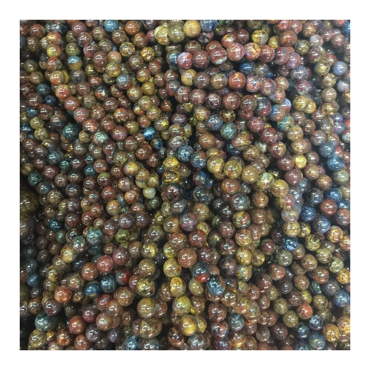 Semi semi naturale Pietite / Pietite Branelli rotondi sciolti genuini 7