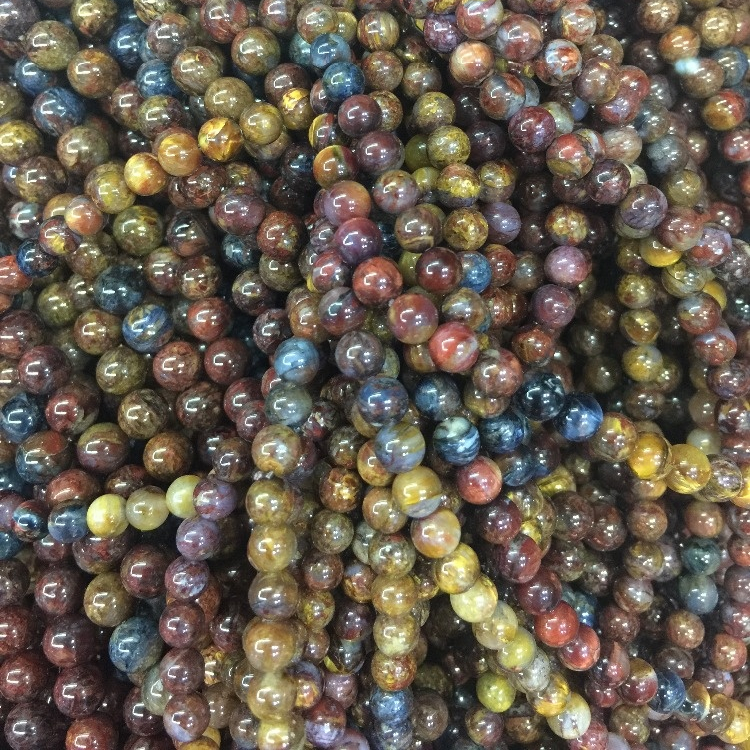 Semi semi naturale Pietite / Pietite Branelli rotondi sciolti genuini 11
