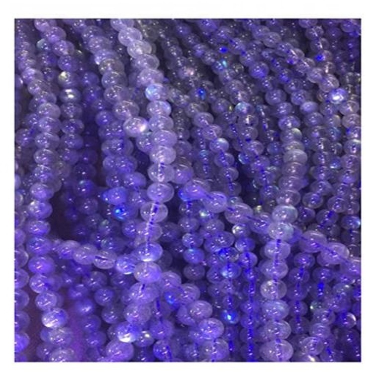 Labradorite stráice bracelet éadrom dath nádúrtha datha coirníní babhta snasta go réidh mórdhíola gach cineál 9