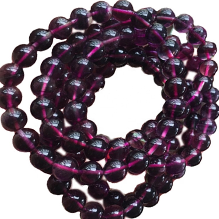 ខ្សែដៃហ្វ្លុយអូរីល / គ្រឿងអលង្ការធ្វើដោយដៃស្រស់ស្អាតធម្មជាតិ 9