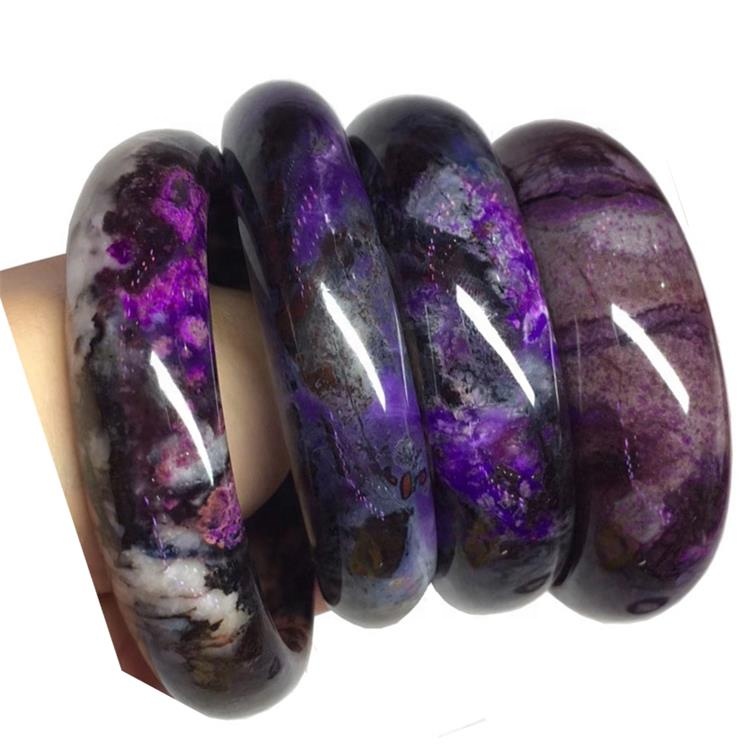 Mórdhíol Mórdhíola Gemilite Bangle Bangle Gemstite Méid agus cruth bracelets 7