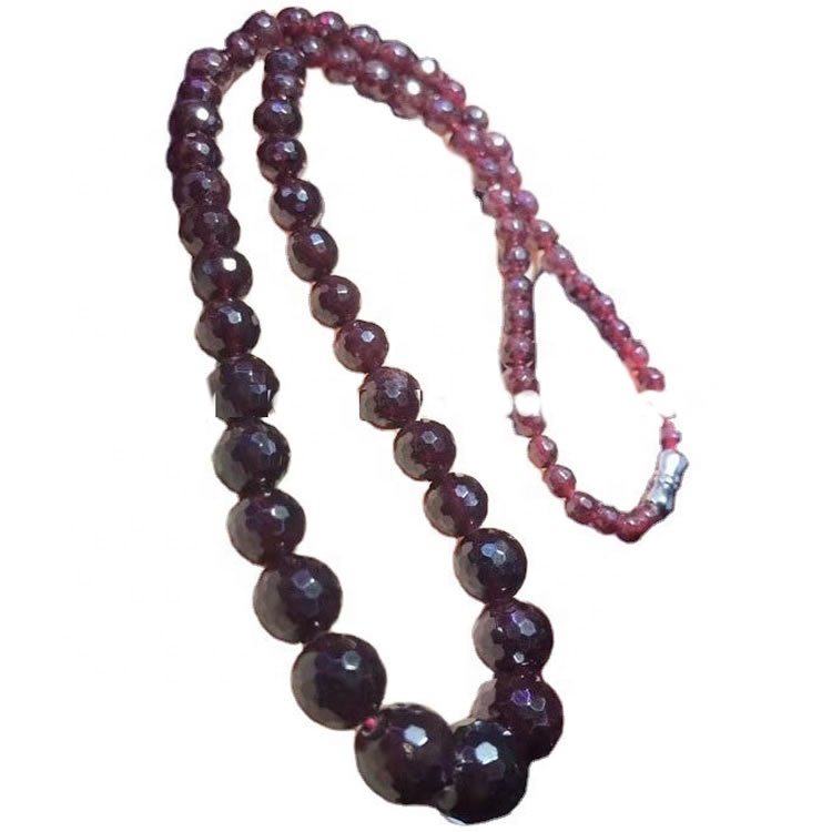 Tourmaline Faceted Round Beads Garnet Gemstone mutsipa zvishongo 7