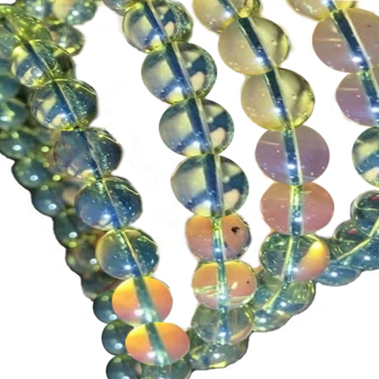 4MM Natuerlike turquoise glêde kralen mei Charoite hanger 16 inch ketting sieraden choker kado foar freonen 18