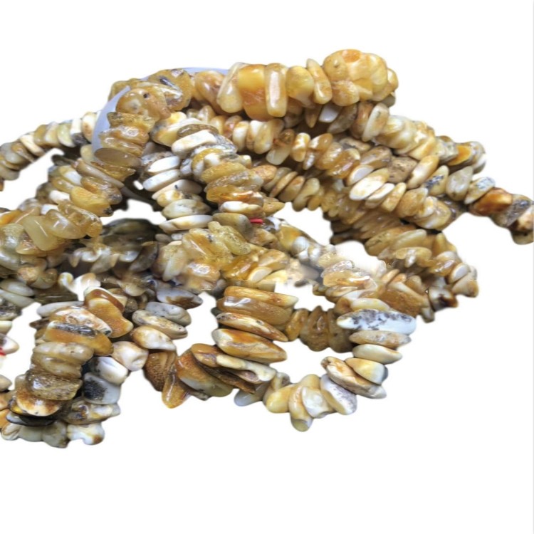 Natuerlike autentike Amber unregelmjittige foarm yn 'e Gemstone 9