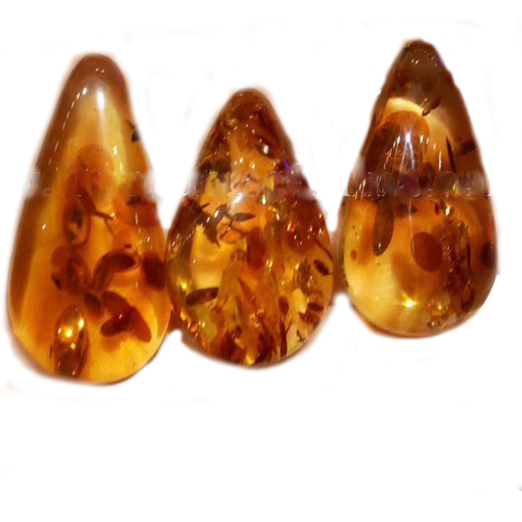 Natural Beautiful Transparent Amber Water Iacta Gemstone 11
