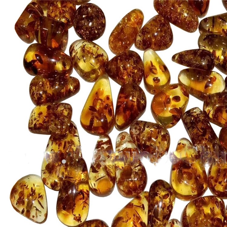 Natural Beautiful Transparent Amber Water Iacta Gemstone 12