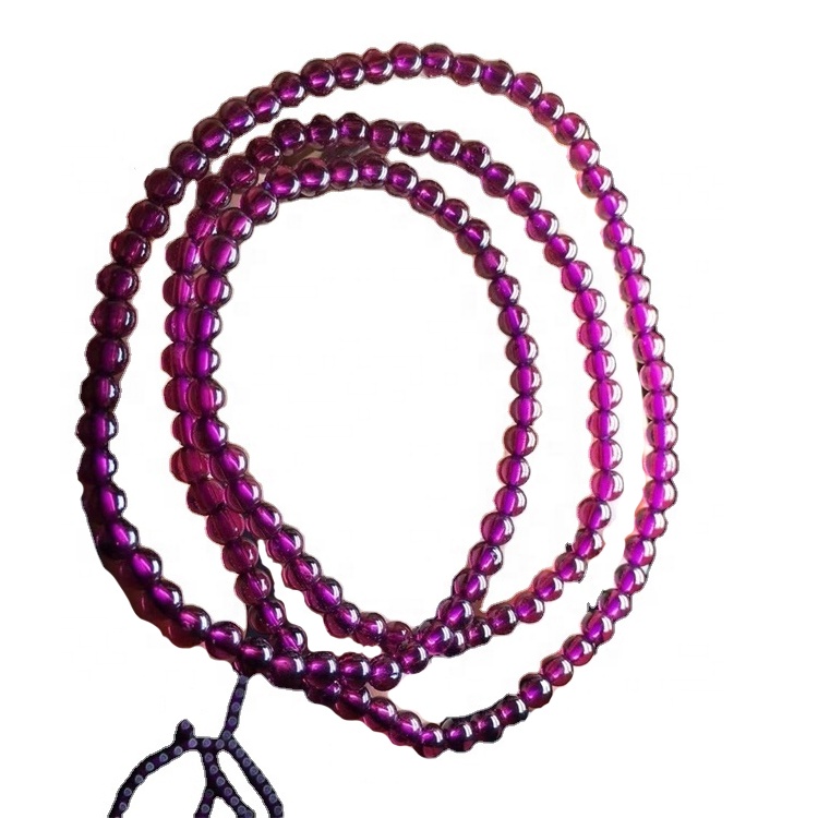 4-12mm Faceted Pink Tourmaline Perler Natural Loose Gemstone Beads16 '' 8