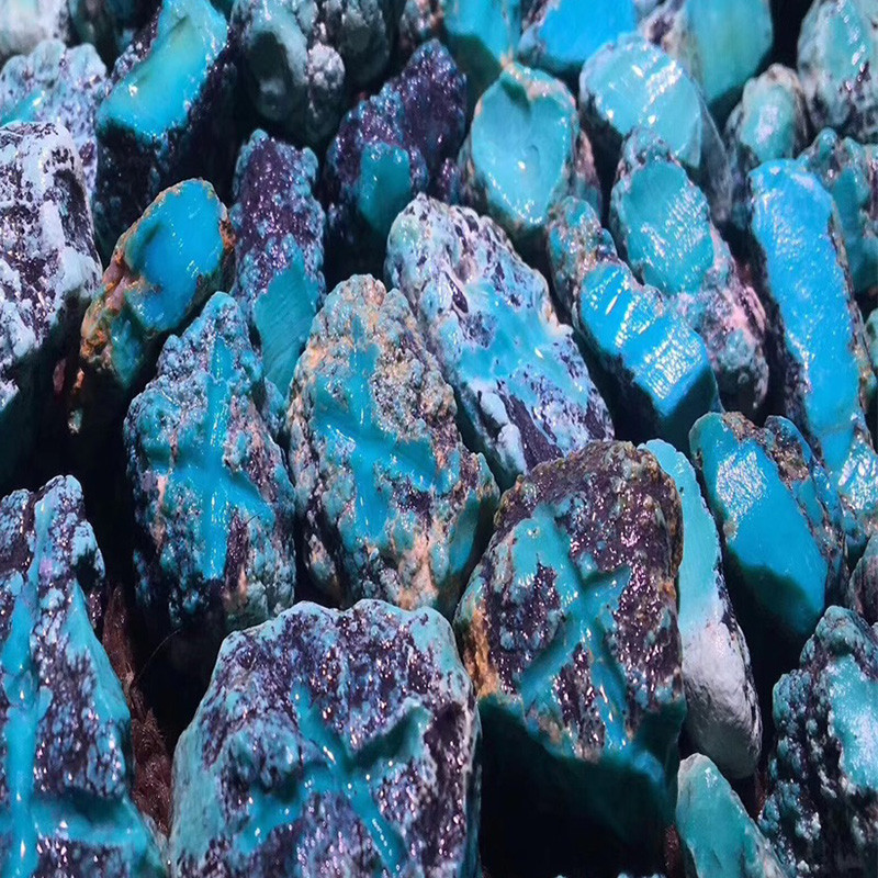 Turkoois Ruwe materiaal 5