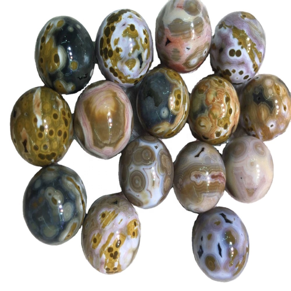 មហាសមុទ្រធម្មជាតិ Jasper Kamper Kidochon Lote Wales លក់ដុំ jasper jasper មហាសមុទ្រថ្មអង្កាំសមុទ្រសម្រាប់គ្រឿងអលង្ការ WIRWRAP 7