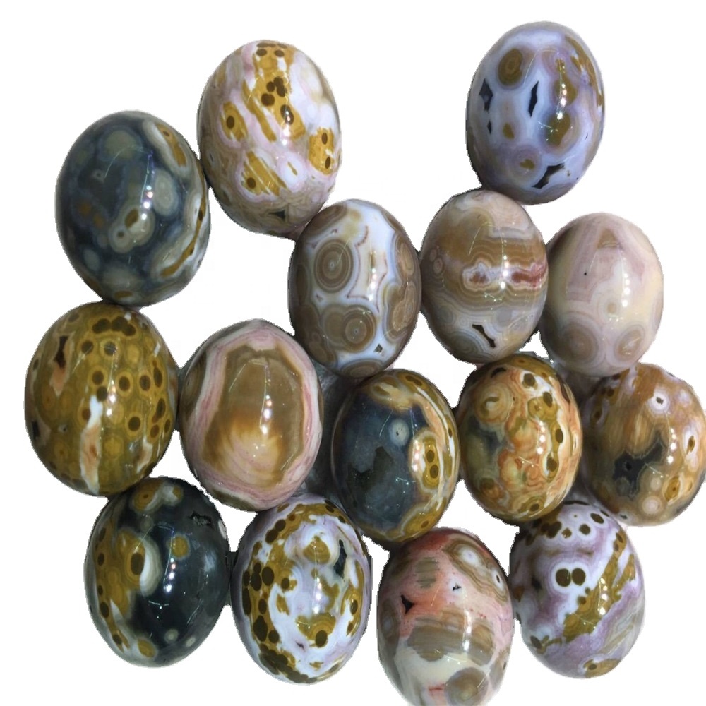 មហាសមុទ្រធម្មជាតិ Jasper Kamper Kidochon Lote Wales លក់ដុំ jasper jasper មហាសមុទ្រថ្មអង្កាំសមុទ្រសម្រាប់គ្រឿងអលង្ការ WIRWRAP 9