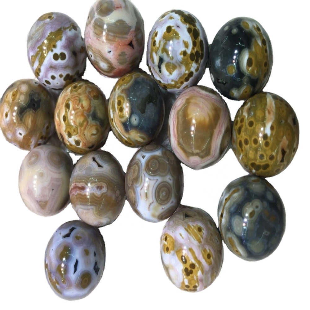 មហាសមុទ្រធម្មជាតិ Jasper Kamper Kidochon Lote Wales លក់ដុំ jasper jasper មហាសមុទ្រថ្មអង្កាំសមុទ្រសម្រាប់គ្រឿងអលង្ការ WIRWRAP 11