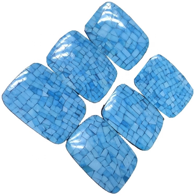 Varotra lehibe BIG BIGLESALE LOT TURQUOISE COBOCHON COBOCHON COBOCHON 13