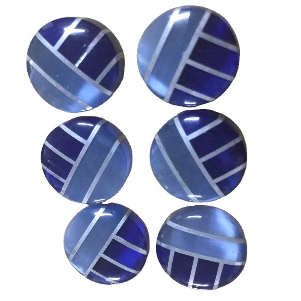 Wholesale Handmade Natural Gemstone Mosaic Doble nga mga Alahas nga Cabochon 11