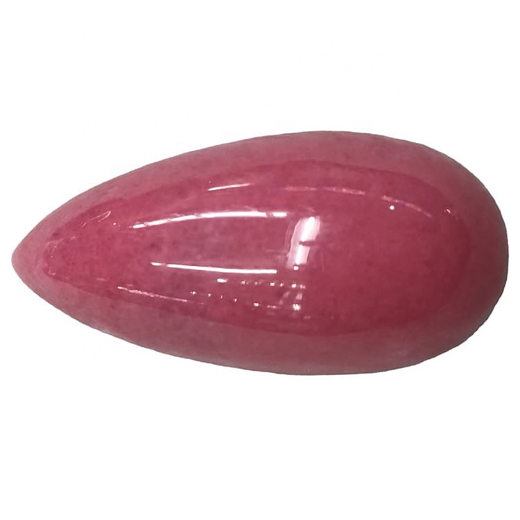 Rhodonite Pirum figura Gemstone Naturalis Rhodonite C% Guaranteed originale lapis 13