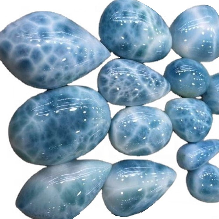 La Larimar Olivans Kapar Cabochons Lod Ule 9
