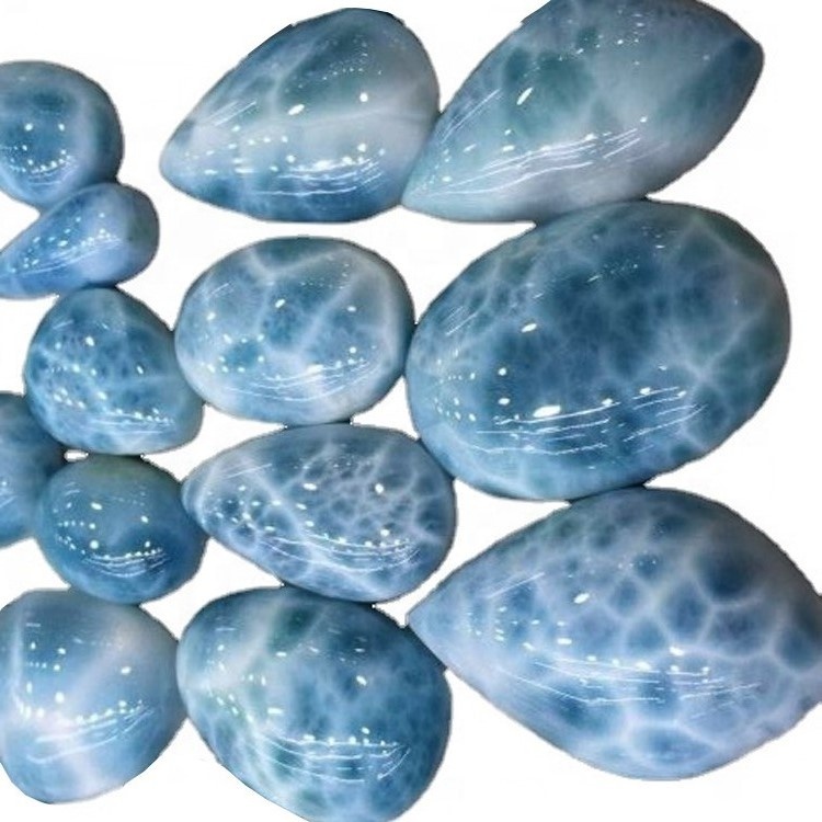 La Larimar Olivans Kapar Cabochons Lod Ule 13
