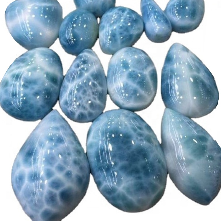 La Larimar Olivans Kapar Cabochons Lod Ule 15