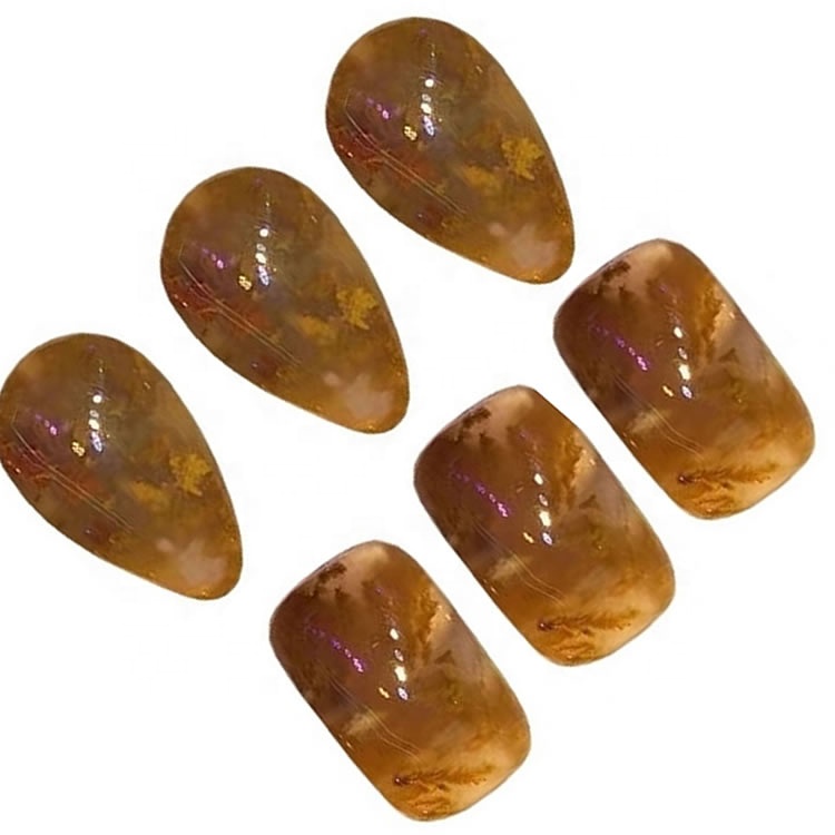 Imvelo ye-Moss Moss Agate Fancy HASH SAME CABHOCON LEMSTONE OKWENGEZIWE Yokwenza ubucwebe 13