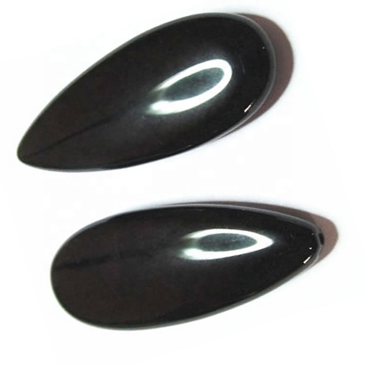 ពណ៌ខ្មៅ onyx 10x14x5mm ពណ៌ខ្មៅ apbox ថ្មរលុង 13