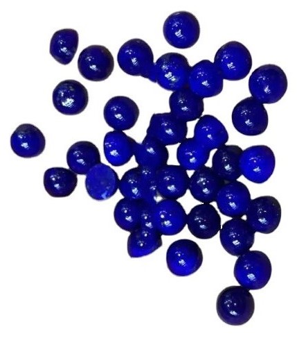 I-Natural Lapis Lazuli Cabochon yakhanga isicaba emuva esiyindilinga gemstone ngokuzimela amatshe anosayizi ovuthiwe wonke amasayizi alinganisiwe 13