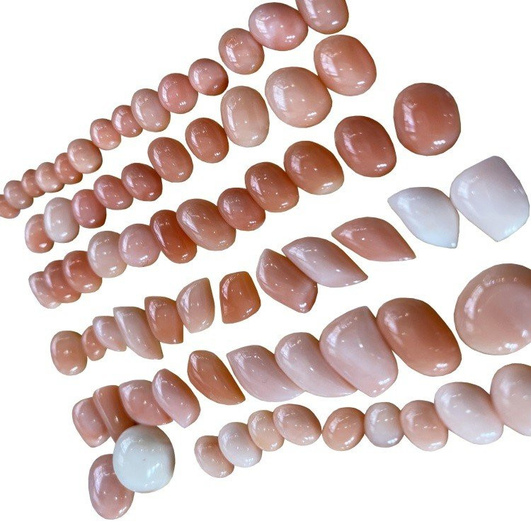 ଅଦ୍ୱିତୀୟ ପ୍ରାକୃତିକ ଗୋଲାପୀ ଓପାଲ୍ ମୋତି କାବୋଚନ୍ ରତ୍ନଭଣ୍ଡାର ରତ୍ନ ଭଣ୍ଡାର ସୁମଧୁର ଅଳଙ୍କାର ତିଆରି1 11