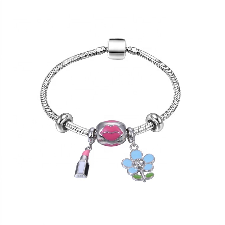 حقيقي الكريستال الطبيعي 925 الفضة الاسترليني مجوهرات سوار هدية 15