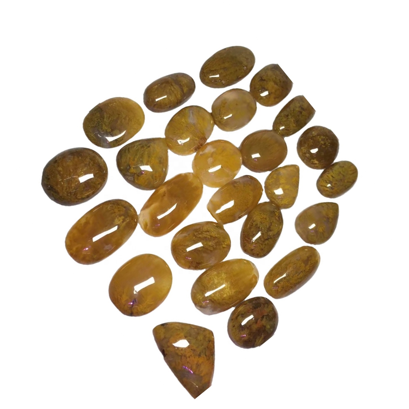 Natural Moss Agate Gemstone Moss Agte Lowon 7