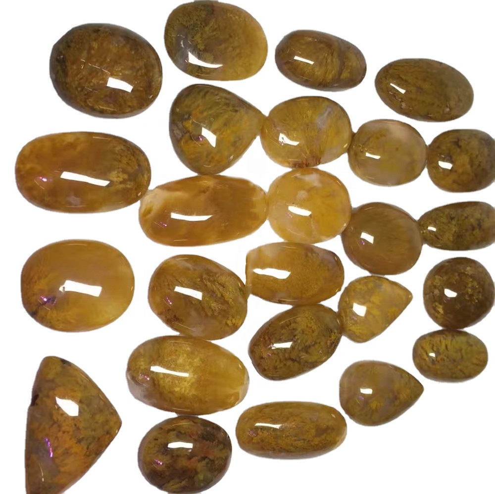 Natural Moss Agate Gemstone Moss Agte Lowon 9