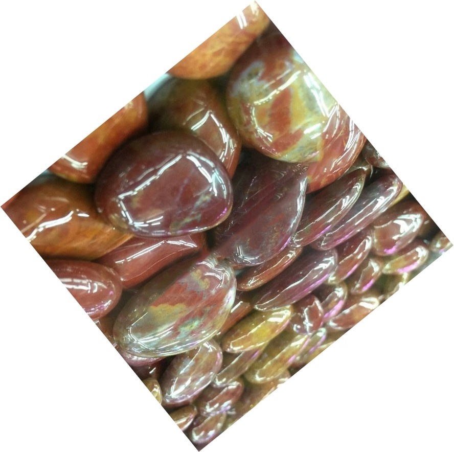 ភាពរឹងមាំរបស់ម៉ុនតាណាដែលស្ថិតក្នុងភាពអចិន្ត្រៃយ៉ាវម៉ិភស្ត្រែតាម៉ាន់ណាដែលស្ថិតក្នុងស្ថានភាពភ្នាក់ងារ Pear Geat Montana Geate Montana Hagate Cabochon រលុង 11