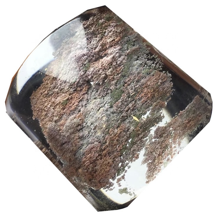 គ្រីស្តាល់រ៉ែពណ៌បៃតងភ្លឺថ្លារ៉ែថ្មខៀវ 9