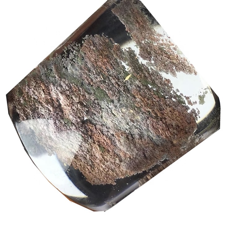 គ្រីស្តាល់រ៉ែពណ៌បៃតងភ្លឺថ្លារ៉ែថ្មខៀវ 13