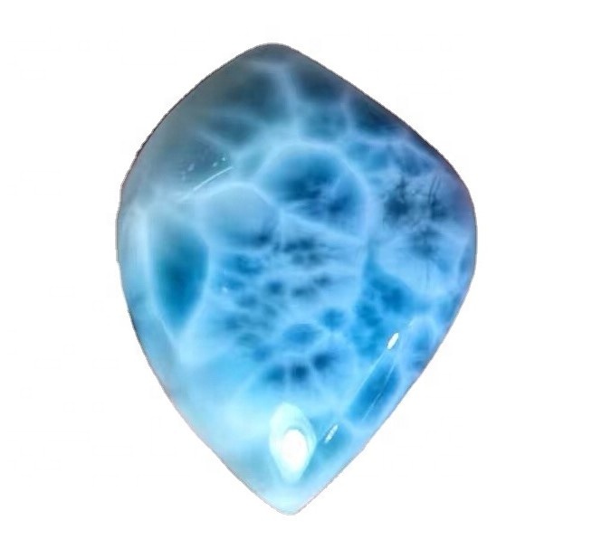Larimar Gemstone Larimar Cabochon Lott bl-ingrossa ta 'Kwalità AAA tal-Ġebla Larimar 13
