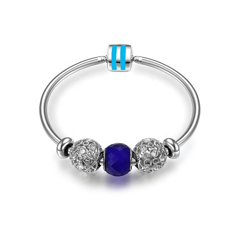 مختلف أسلوب سوار الفضة السترلون 11