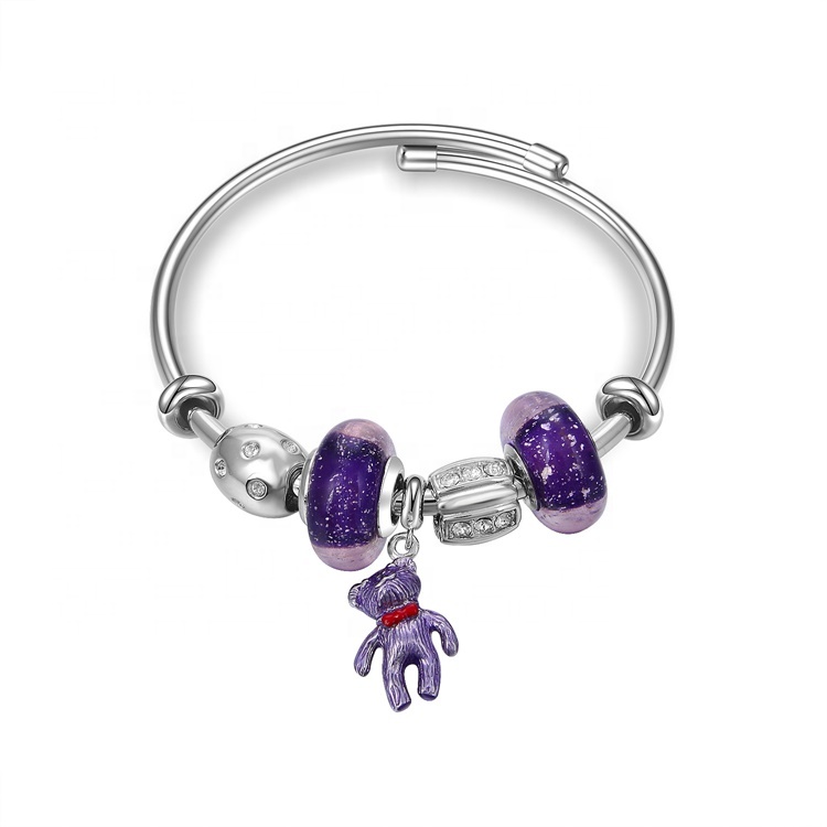 مختلف أسلوب سوار الفضة السترلون 15