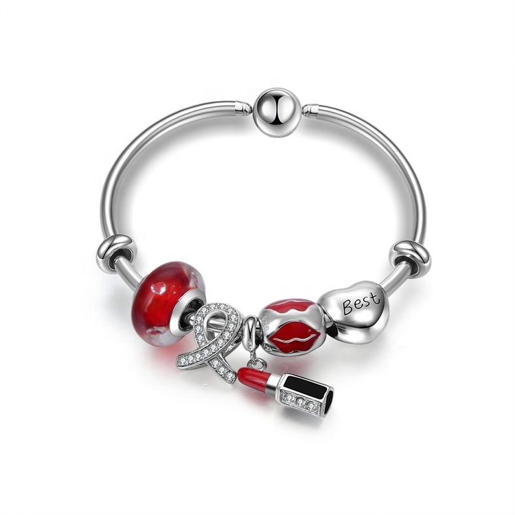 مختلف أسلوب سوار الفضة السترلون 13