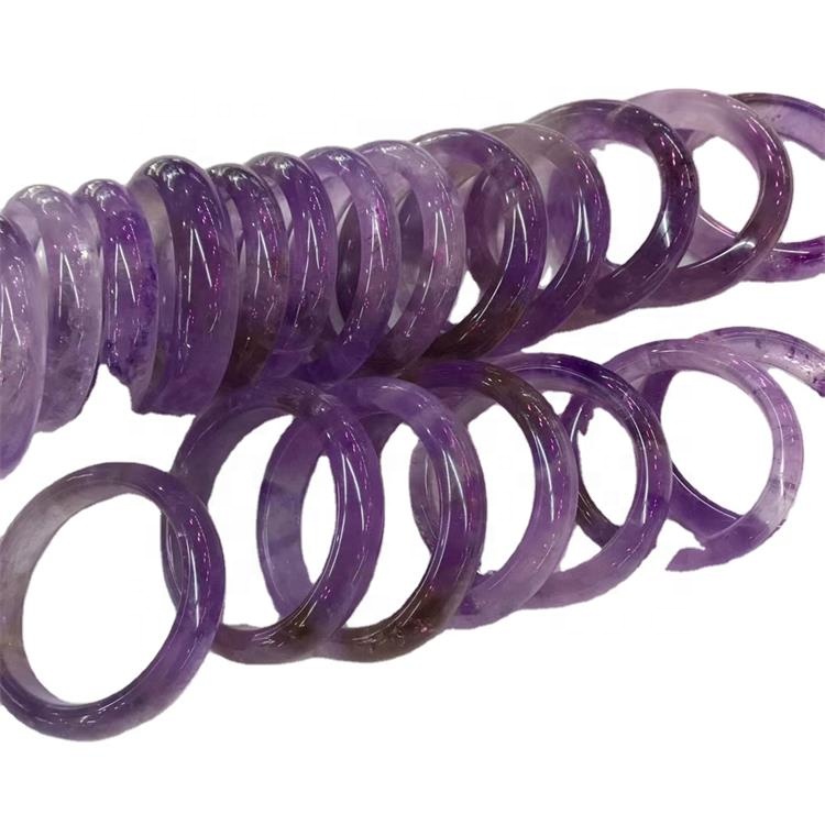 Ametyst bangle New Avethyst Bracumet eke na Borg Bental Couple Purple Parple Partlel 13