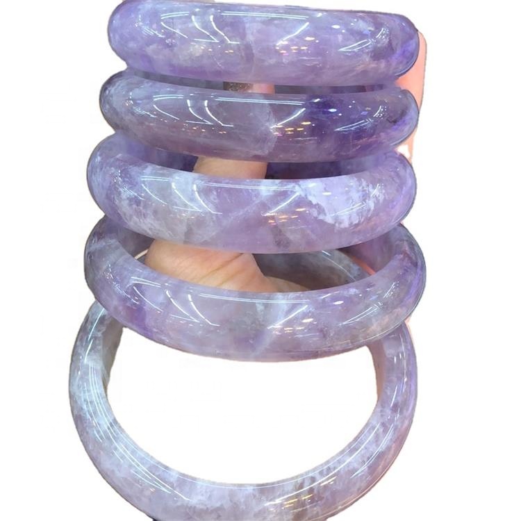 Ametyst bangle New Avethyst Bracumet eke na Borg Bental Couple Purple Parple Partlel 15