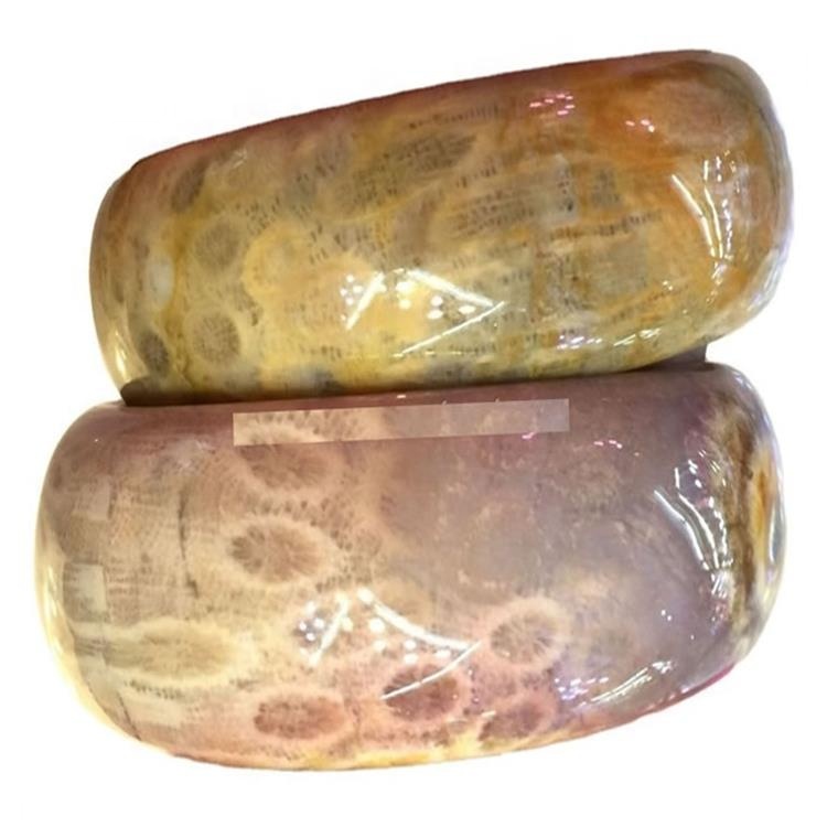 Factory Cut Chrysanthemum Stone Bangle et armillas Jewelry leporem armillas Coral Beta Gemstone 13